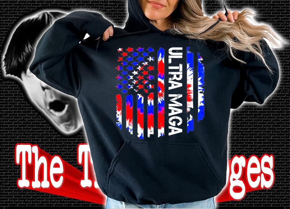 Tie Dye American Flag We The People Ultra Maga Patriotic T-Shirt t-shirt hoodie