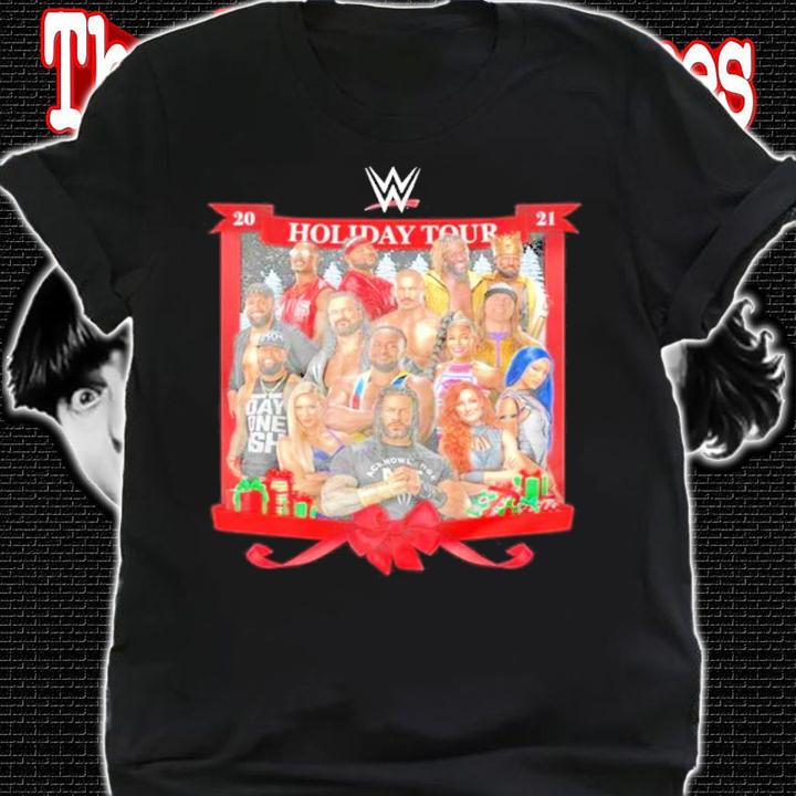 WWE Wrestling Hall Of Fame 2021 Holiday Tour Shirt t-shirt shirt