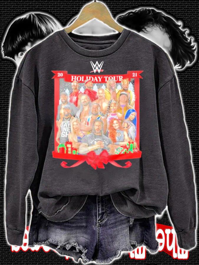 WWE Wrestling Hall Of Fame 2021 Holiday Tour Shirt t-shirt sweatshirt