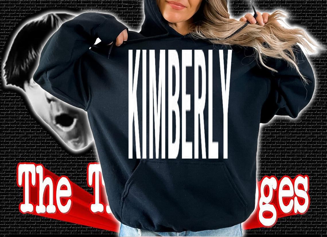 Kimberly Custom Name Font Text T-Shirt t-shirt hoodie