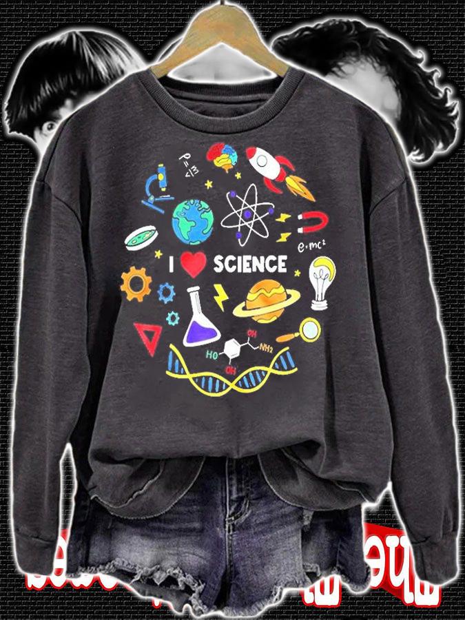 I Love Science T-Shirt t-shirt sweatshirt