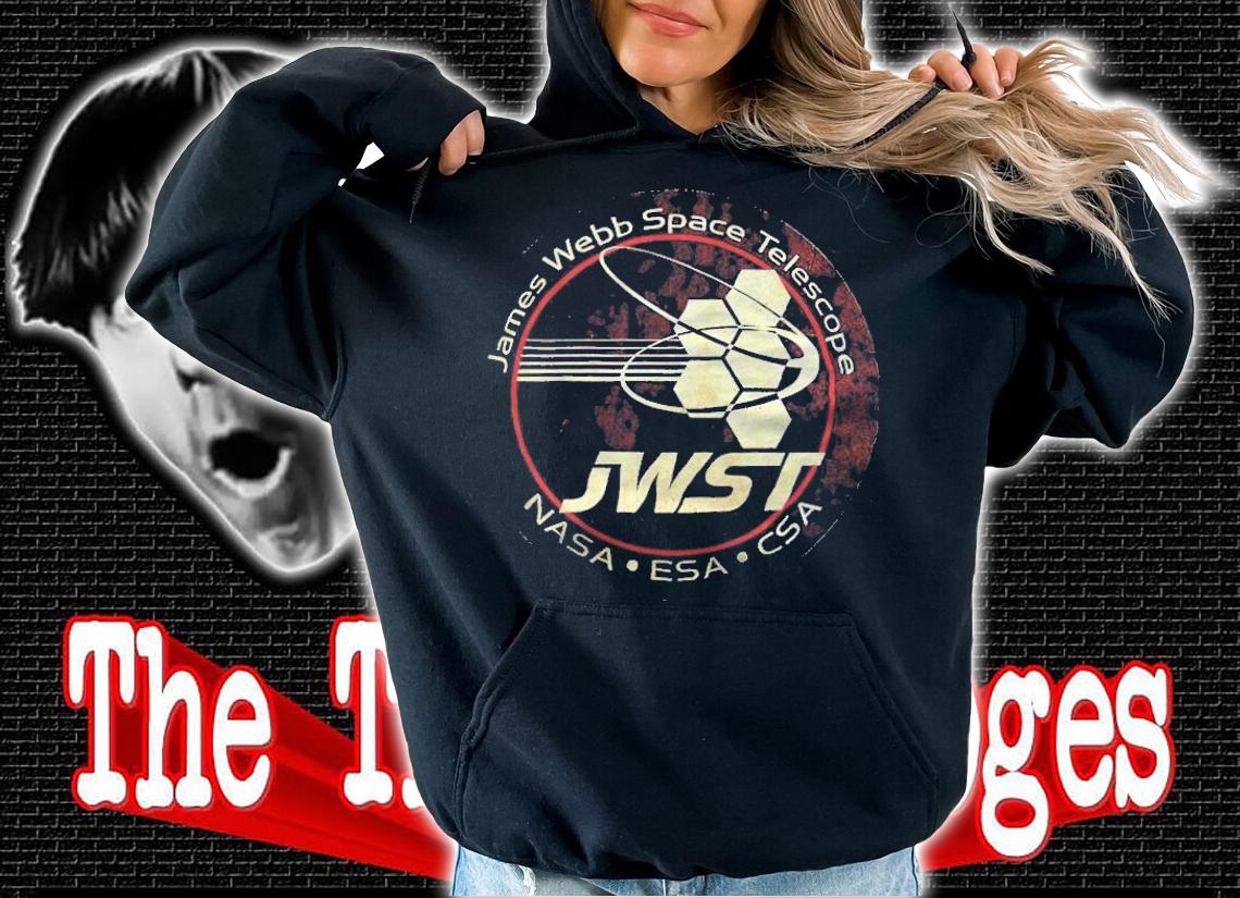 James webb space telescope JWST Nasa Esa Csa logo T-shirt t-shirt