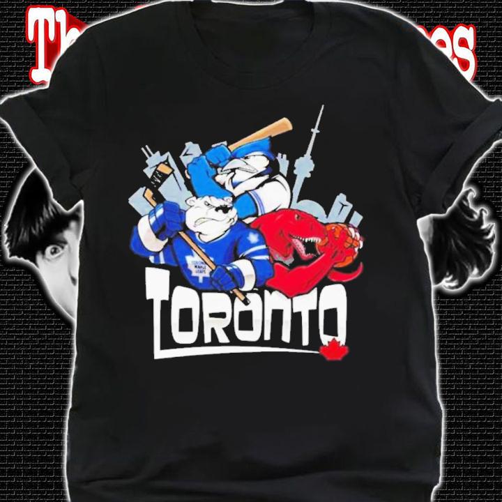 Toronto Sports Toronto Blue Jays And Toronto Raptors And Toronto Maple Leafs Shirt t-shirt shirt