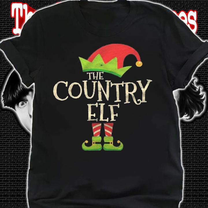 Easy The Country Elf Costume Family Group Gift Christmas Shirt t-shirt shirt