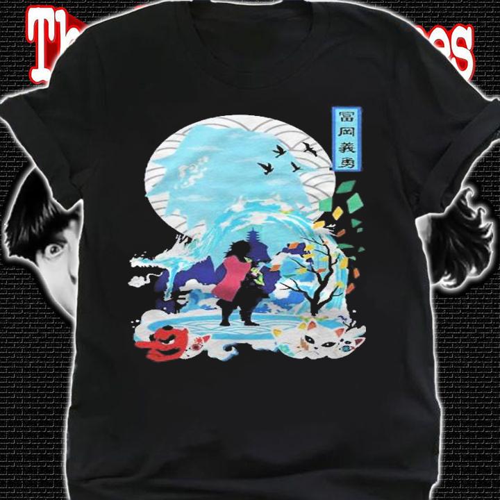 Giyu Tomioka Anime Manga Shirt t-shirt