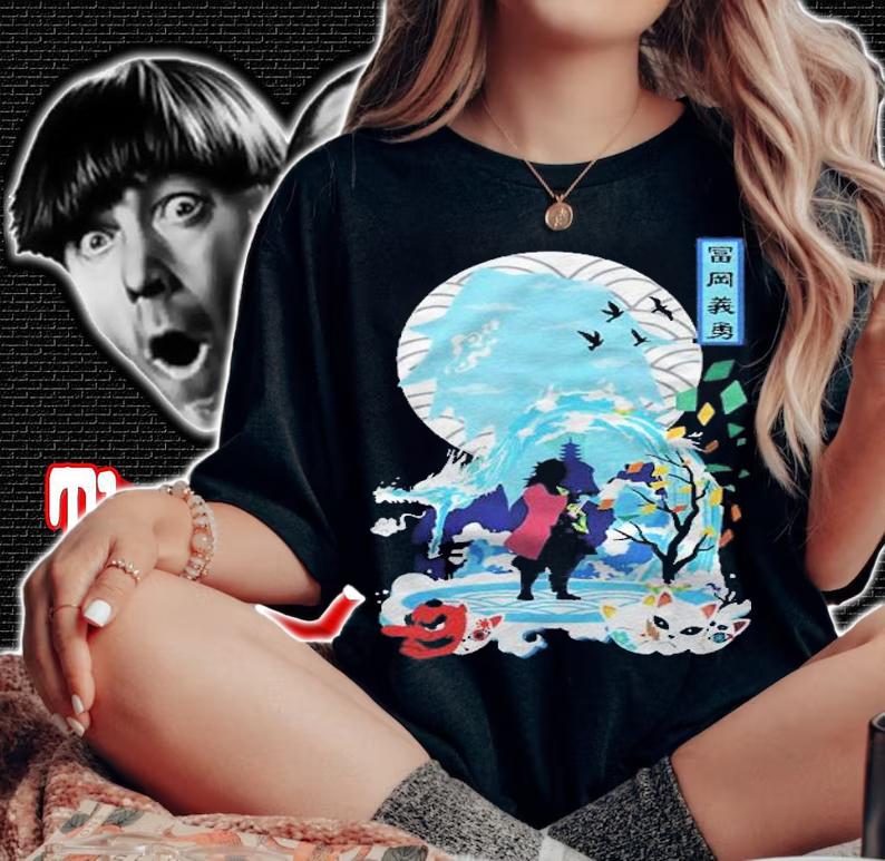 Giyu Tomioka Anime Manga Shirt t-shirt