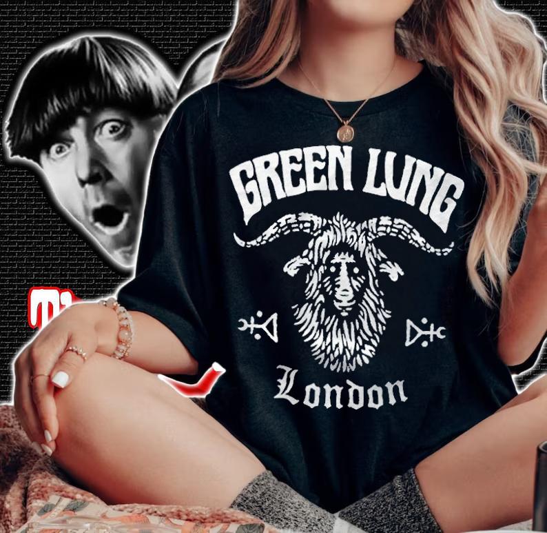 Green Lung Woodland Rites London T-shirt t-shirt woman shirt