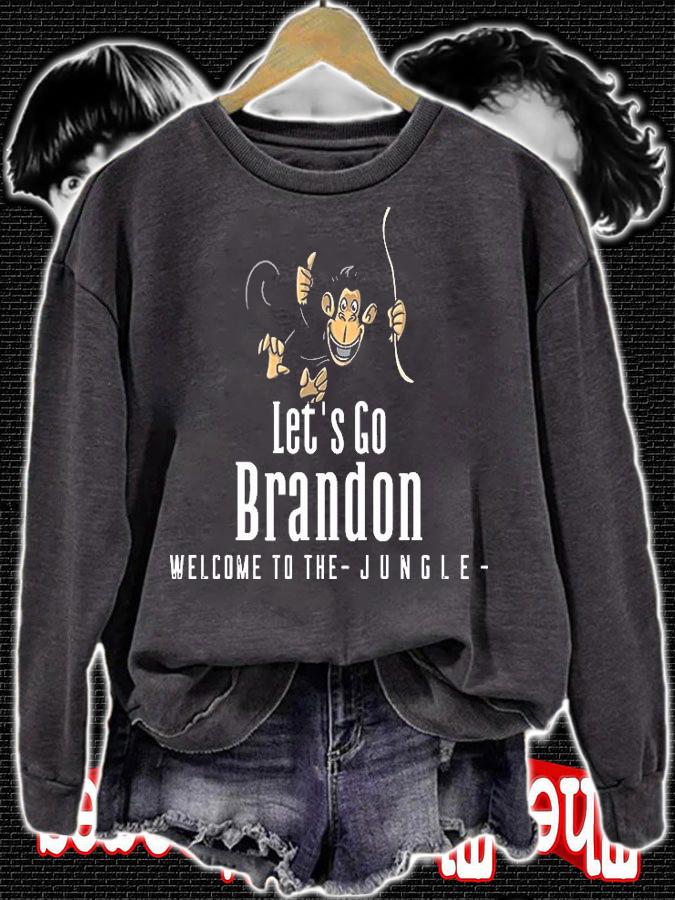 Let's Go Brandon Welcome To the Jungle T-Shirt t-shirt sweatshirt