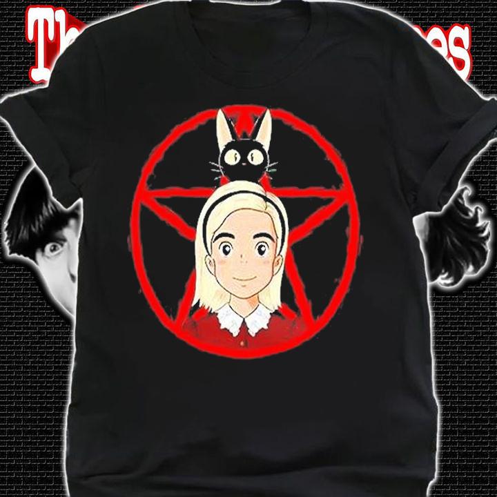 Sabrina And Salem Anime T-Shirt t-shirt shirt