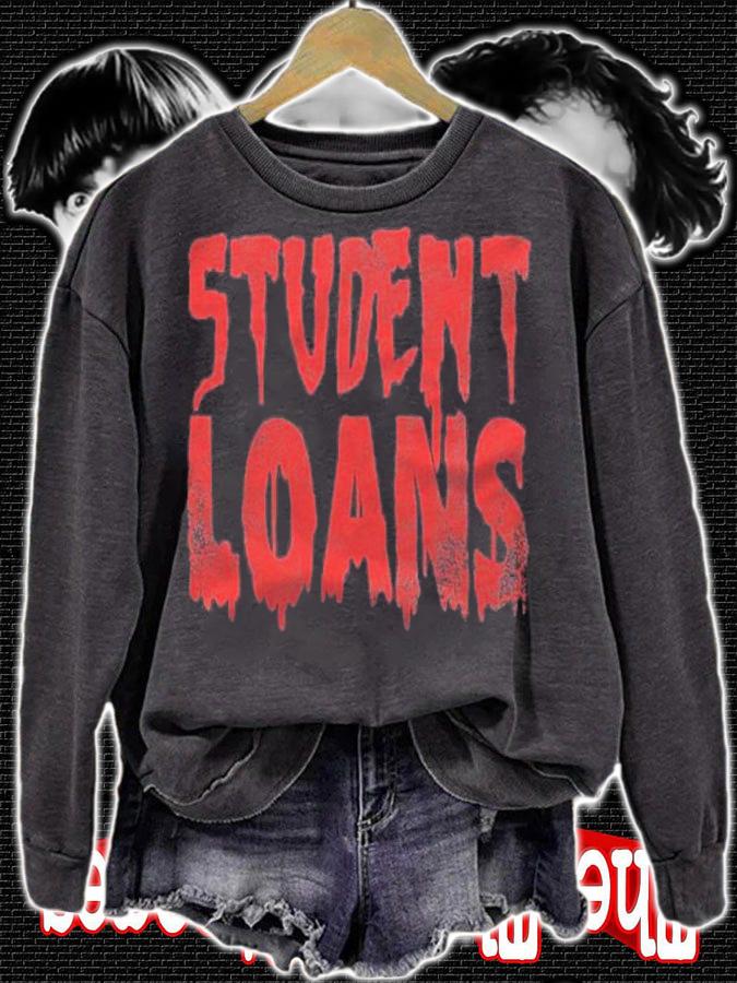Students Loans Payment Halloween Costume Idea Group T-shirt t-shirt