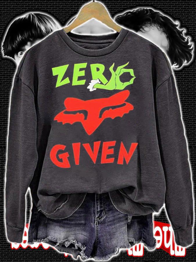 Grinch Zero Given Christmas Shirt t-shirt