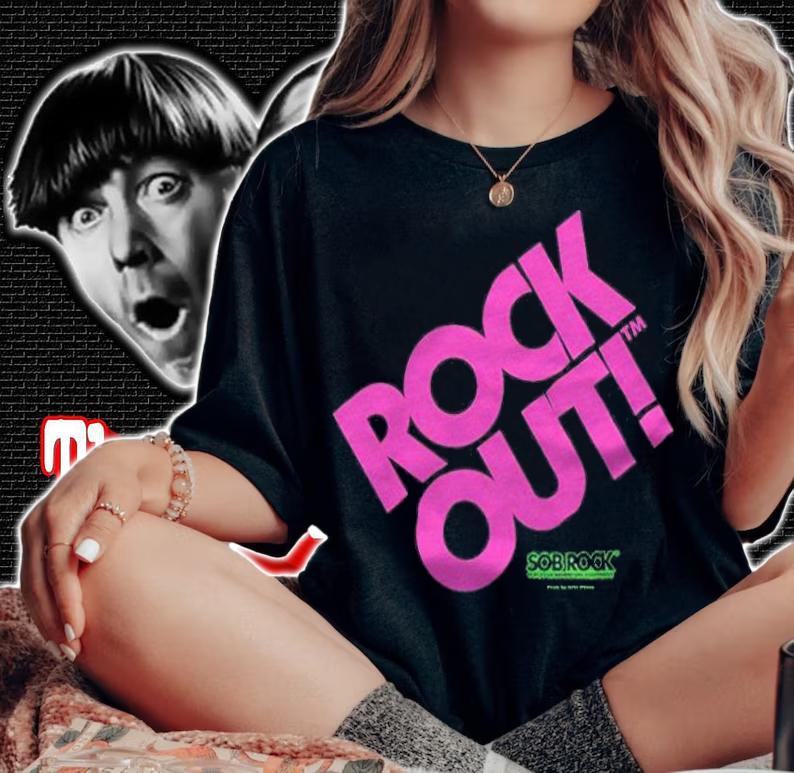 John Mayer Rock out neon pink T-shirt t-shirt