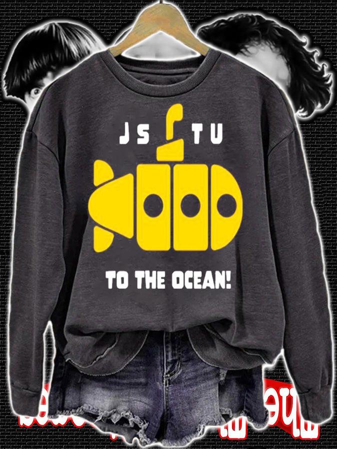 Morejstu Merch Jstu To The Ocean Shirt t-shirt