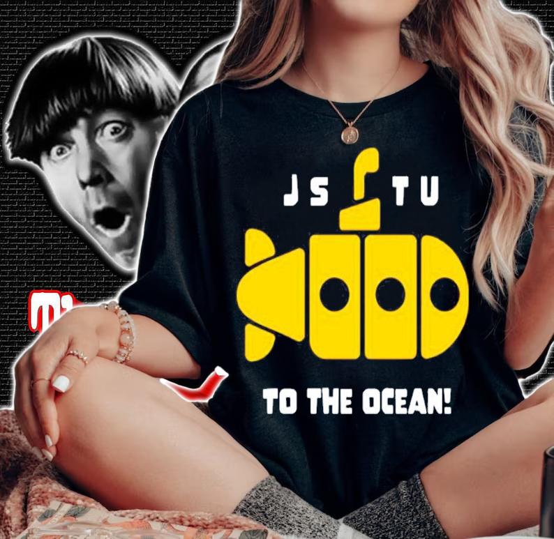 Morejstu Merch Jstu To The Ocean Shirt t-shirt