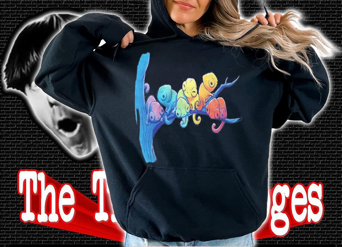 Rainbow Chameleons Shirt t-shirt hoodie