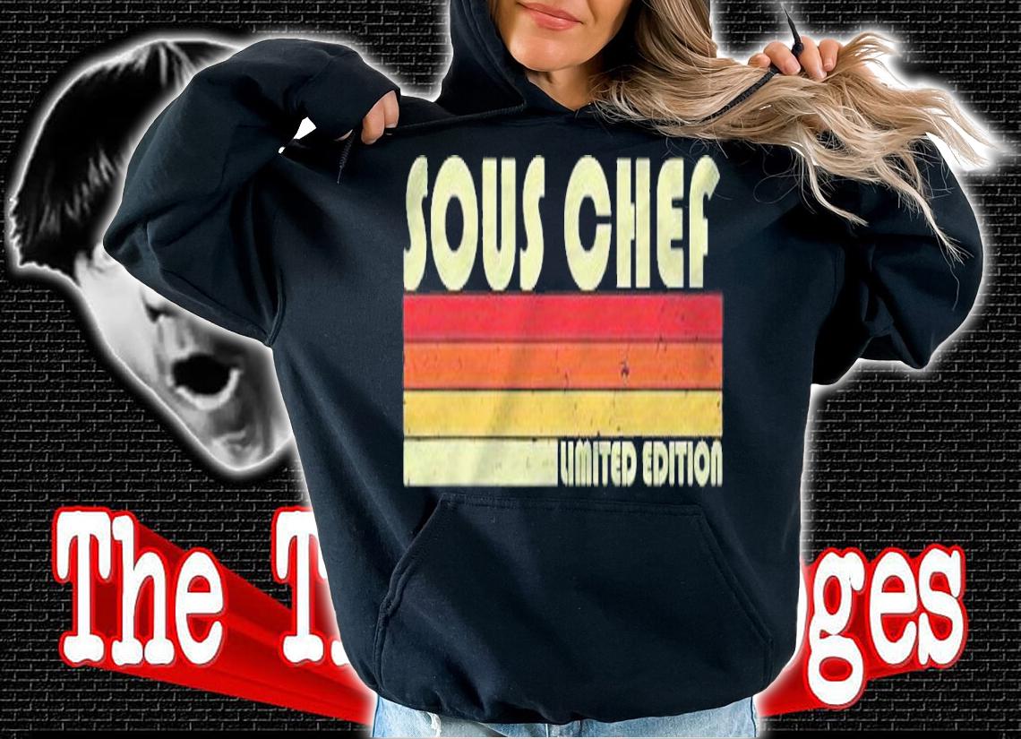 Sous Chef Funny Job Title Profession Birthday Worker Idea T-shirt t-shirt