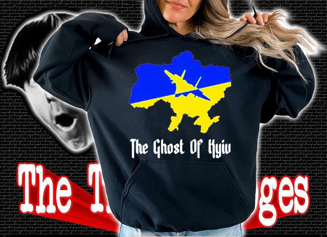 Ghost Of Kyiv Ukraine Mig-29 T-Shirt hoodie