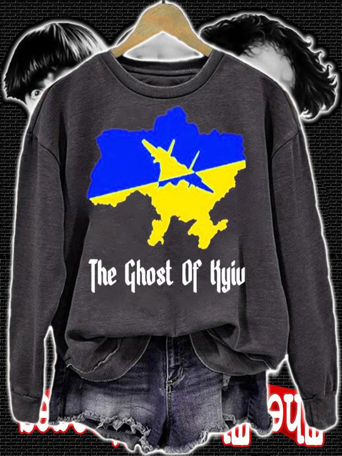 Ghost Of Kyiv Ukraine Mig-29 T-Shirt sweatshirt