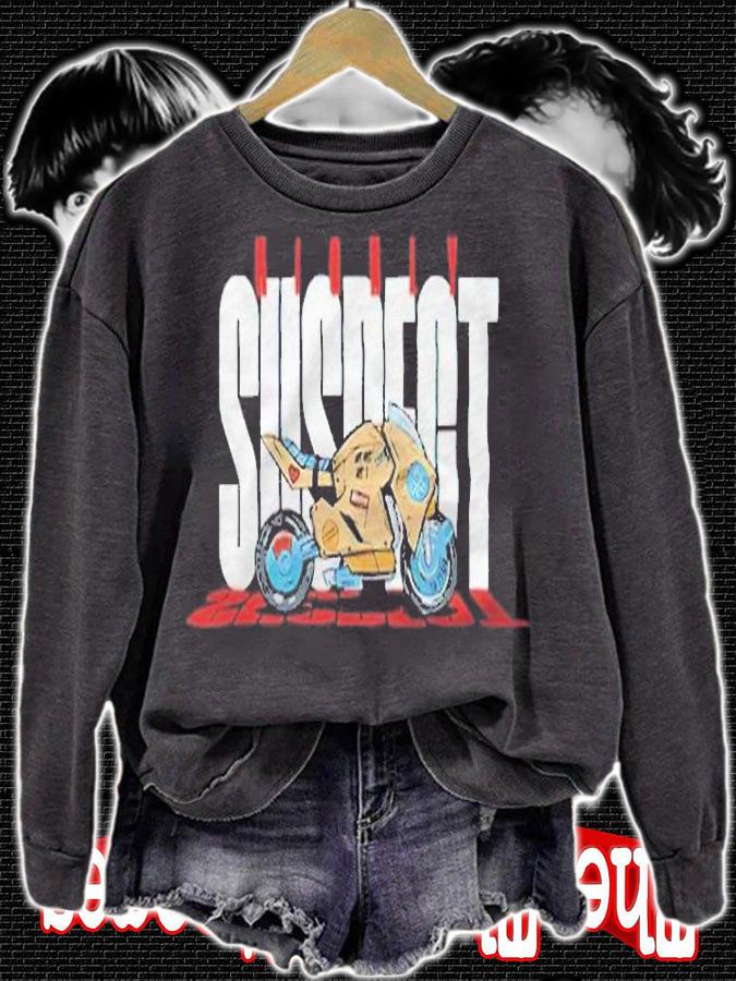 Highly Suspect Anime Bike T-shirt sweatshirt