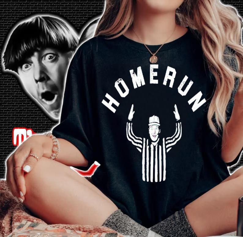 Homerun Baseball Shirt woman shirt