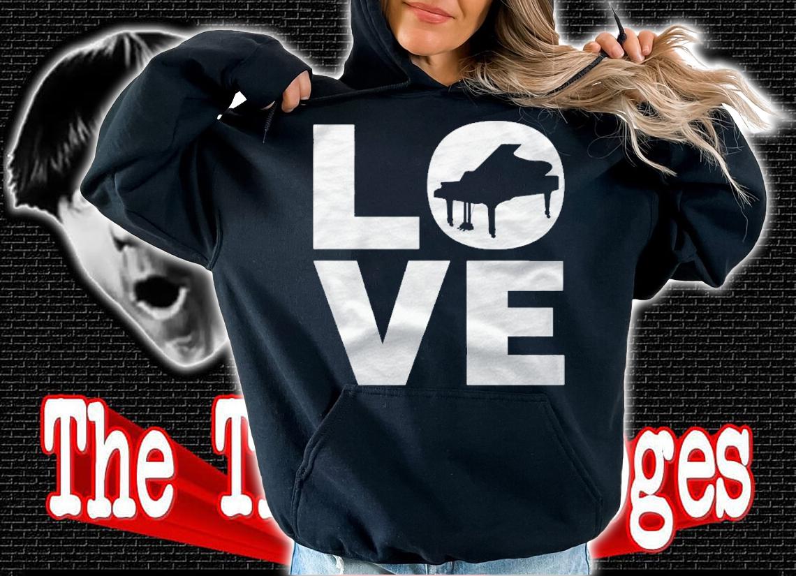 Love Piano Gift For Pianists Shirt