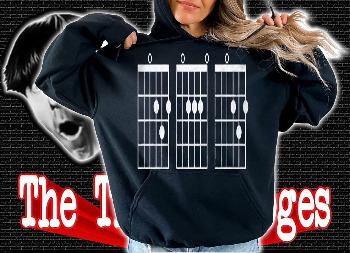 Mens Guitar Chord Dad Classic Shirt hoodie