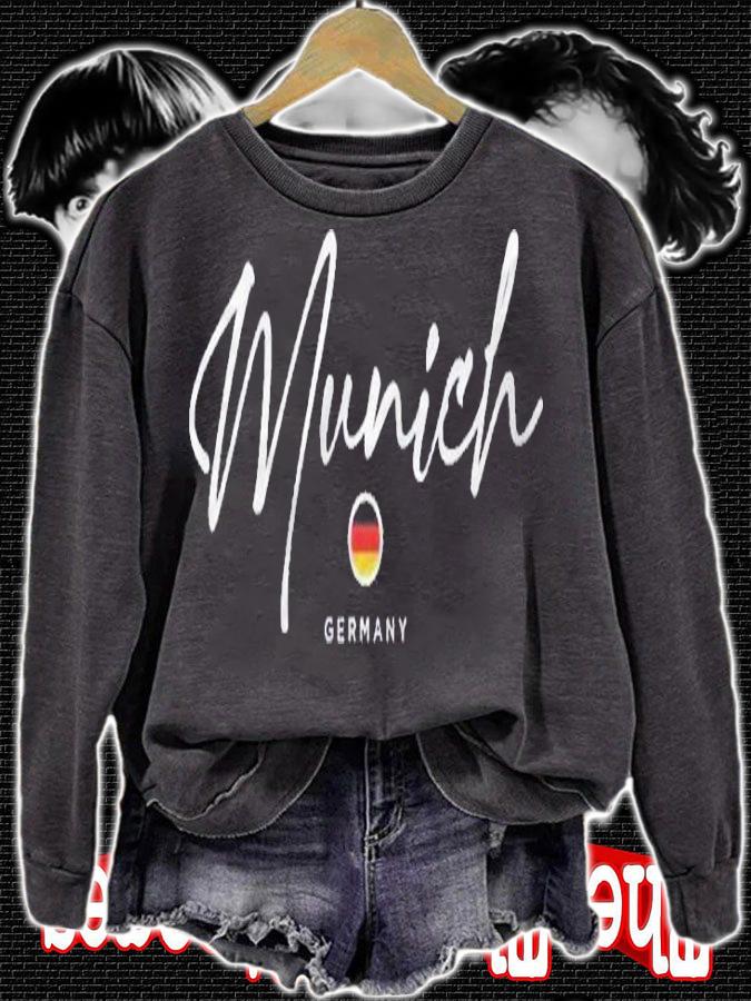 Munich Germany Flag German Patriotic Shirt sweatshirt