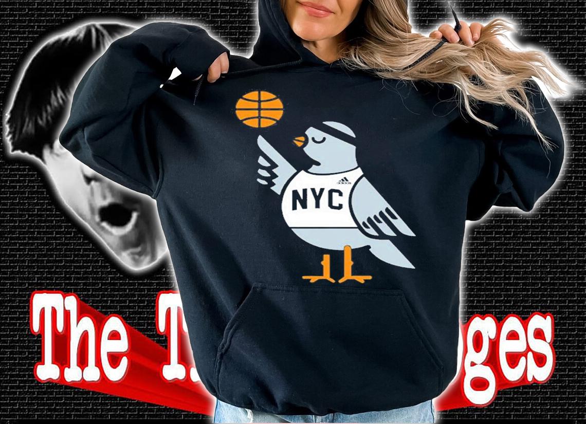 Nyc Pigeon Basketball T-Shirt hoodie
