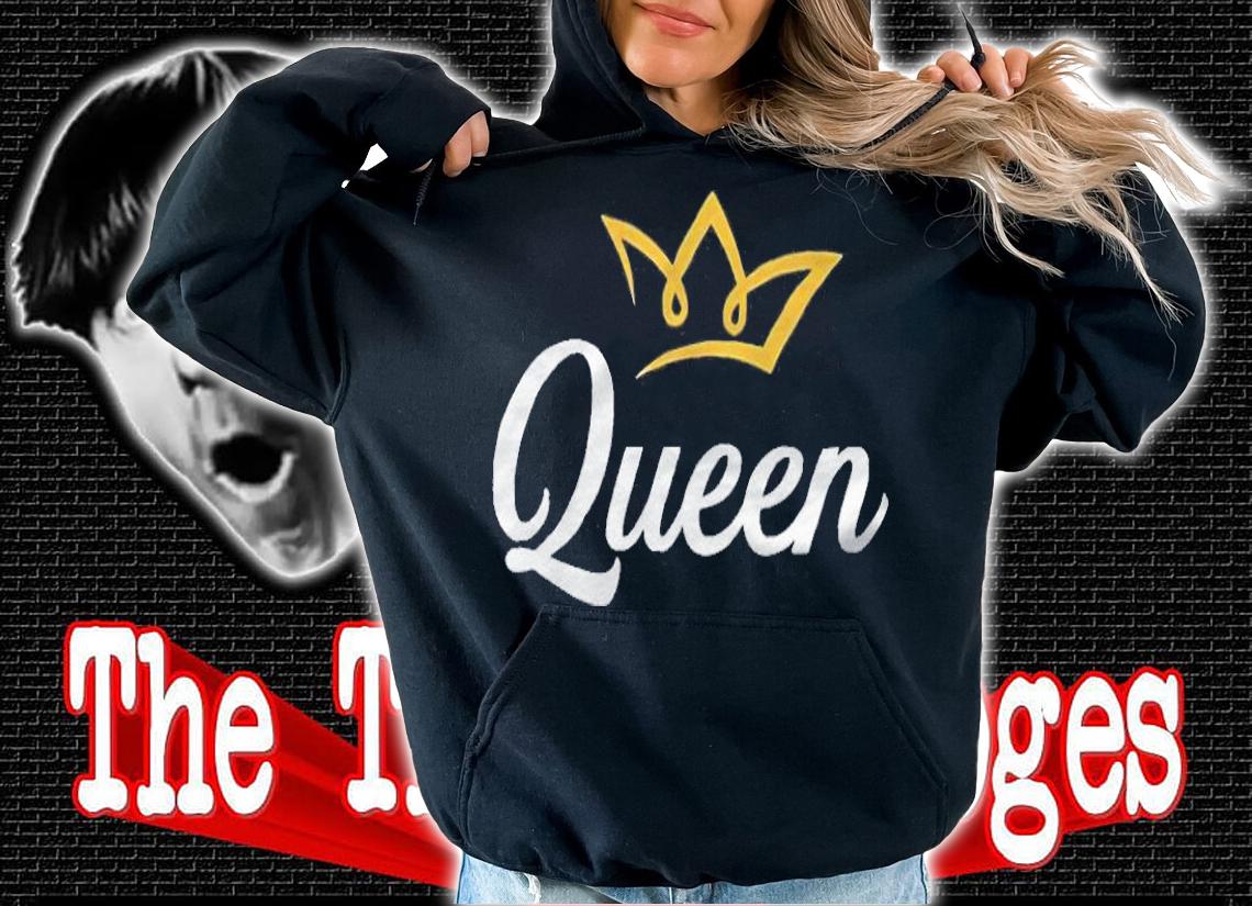Queen logo crown T-shirt