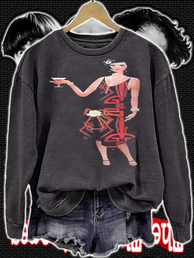 Gatsby Flapper 1920S Vintage Fashion Classic Shirt sweatshirt