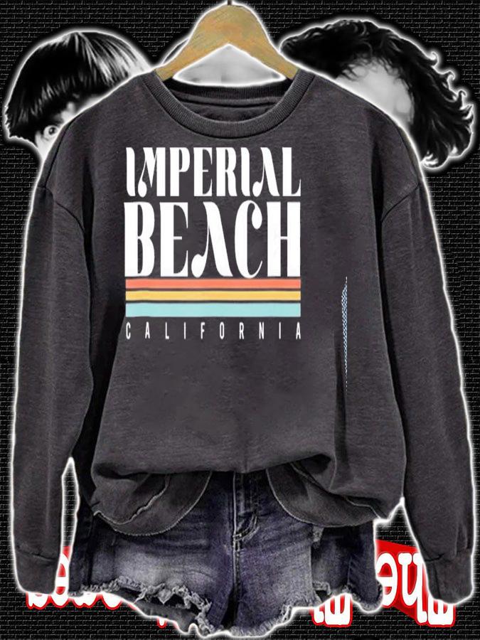 Retro Imperial Beach California Souvenir T-shirt sweatshirt
