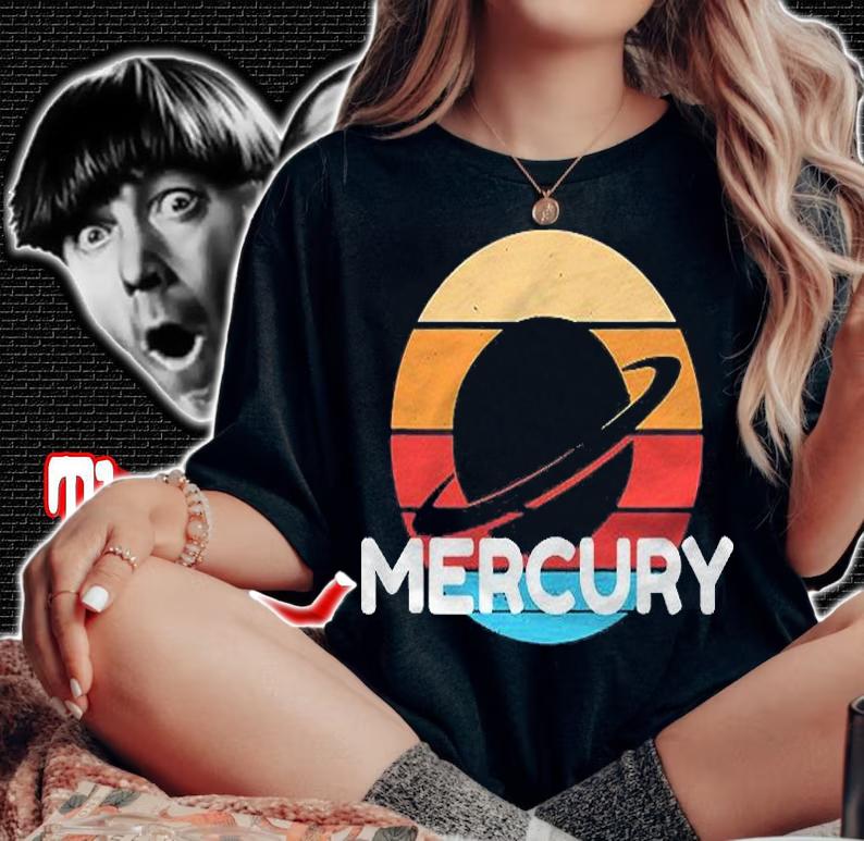 Space Planet B Mercury Space Science Shirt woman shirt