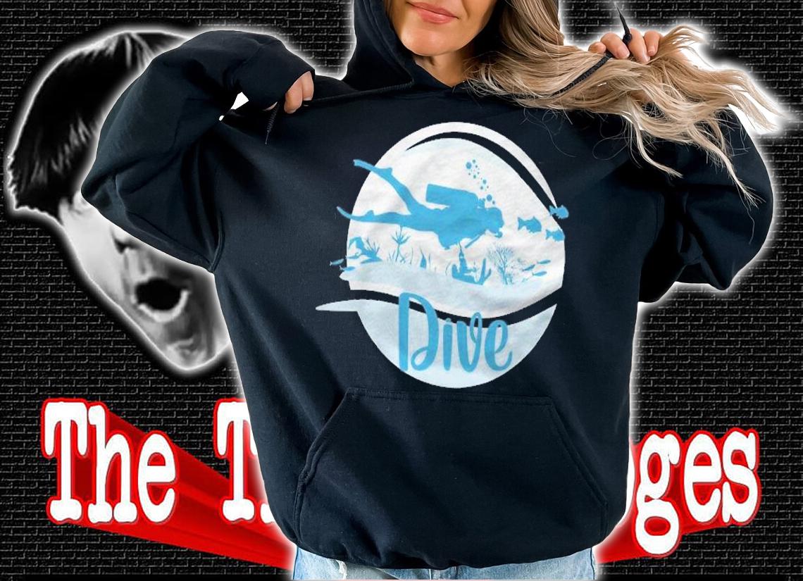 Vintage Scuba Diving Ocean Diver Shirt hoodie