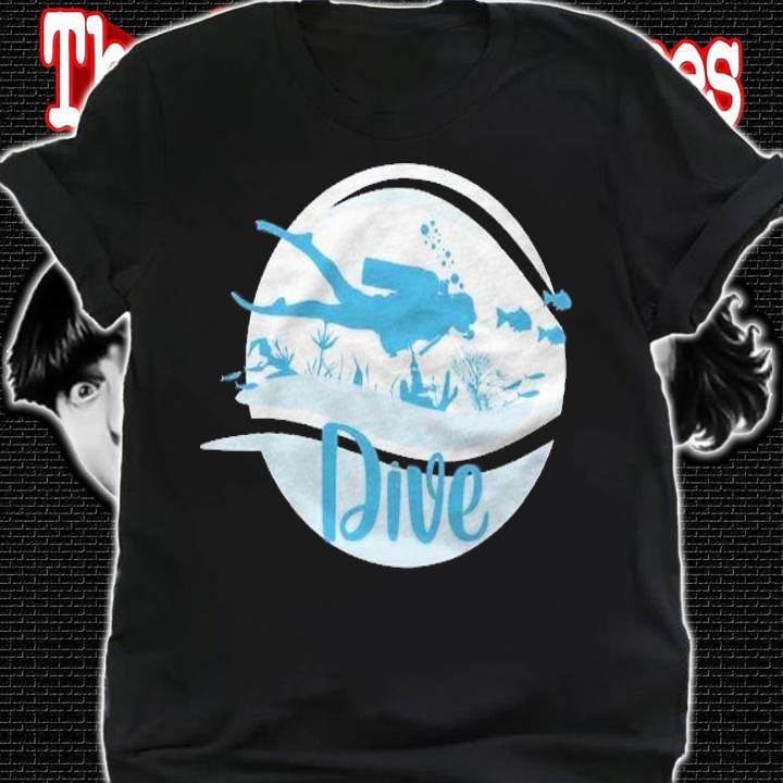 Vintage Scuba Diving Ocean Diver Shirt shirt