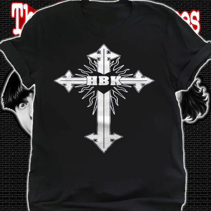 Wwe Shawn Michaels Hbk Cross Graphic Shirt