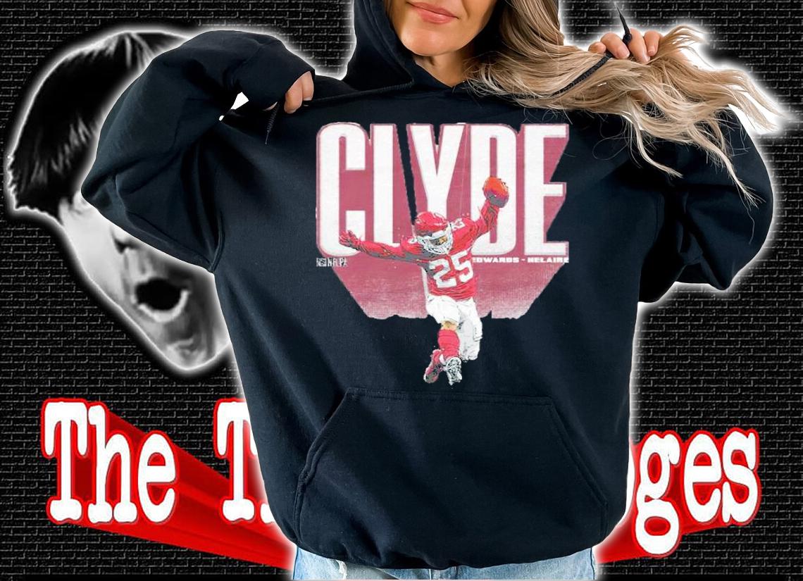 Clyde Edwards-Helaire Kansas City Bold Football Shirt