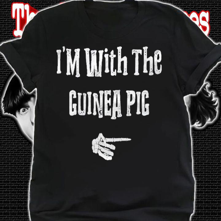 Im With Guinea Pig Halloween Costume Funny Couples Matching Shirt
