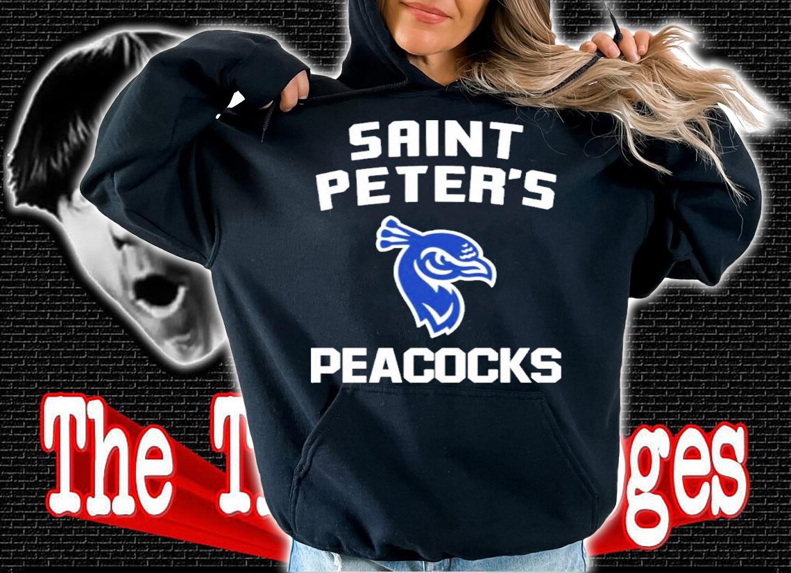 Saint Peter's Peacocks Eli Manning Shirt