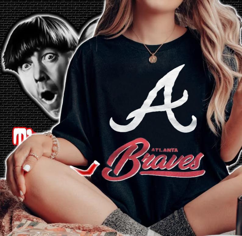 The northwest atlanta braves signature raschel blanket sport shirt woman shirt