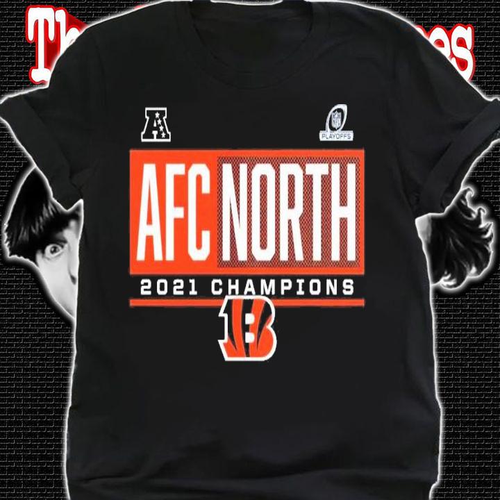 Cincinnati Bengals 2021 AFC North Division Champions Blocked Favorite Shirt shirt