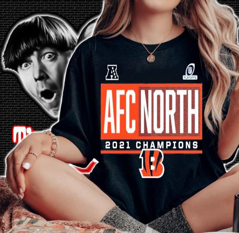 Cincinnati Bengals 2021 AFC North Division Champions Blocked Favorite Shirt woman shirt