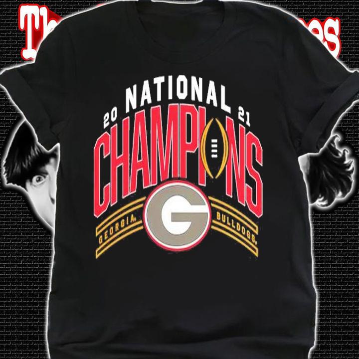 Georgia Bulldogs College Football Playoff National Champions Schedule 2021 Shirt shirt