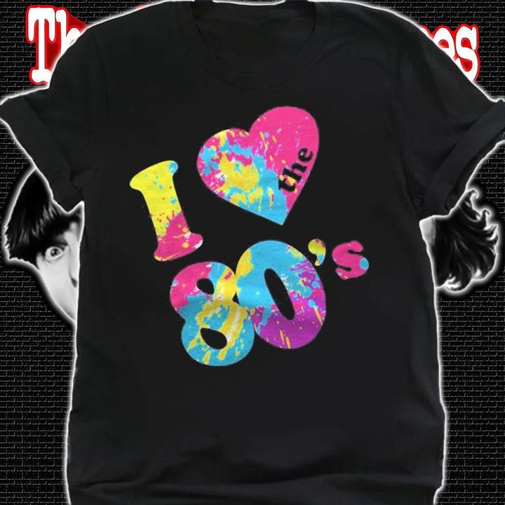 I Love The 80S Long-Sleeve Shirt shirt