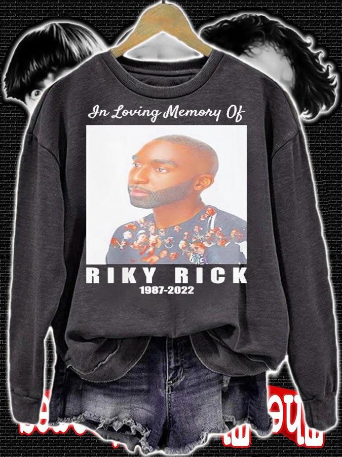 In Loving Memory Of Riky Rick 1987-2022 T-Shirt sweatshirt