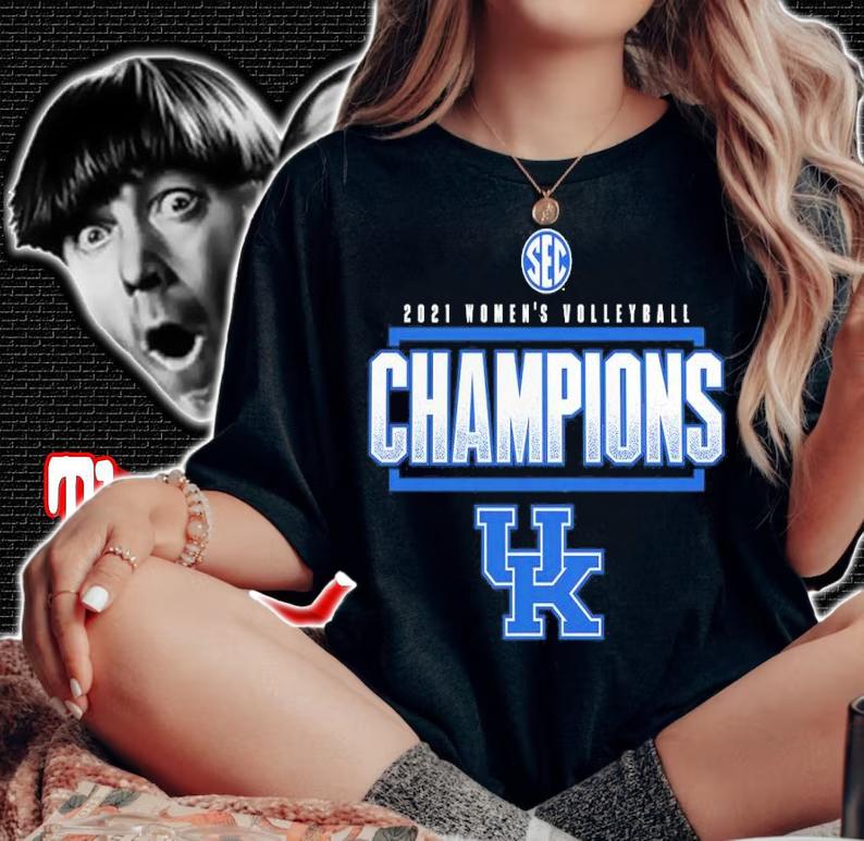 Kentucky Wildcats 2021 SEC Women's Volleyball Champions Locker Room Shirt woman shirt