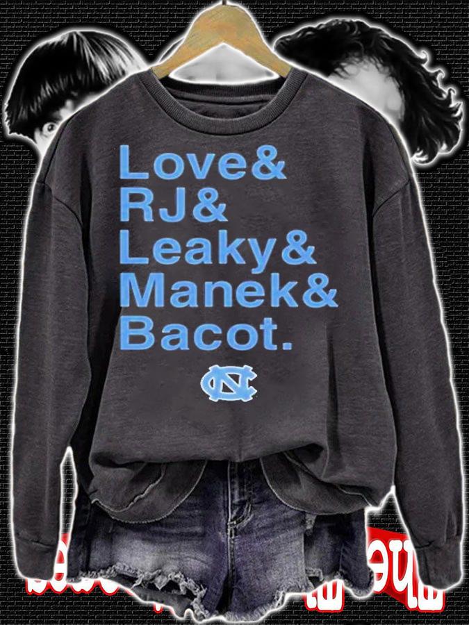 Love And Rj And Leaky And Manek And Bacot T-Shirt sweatshirt