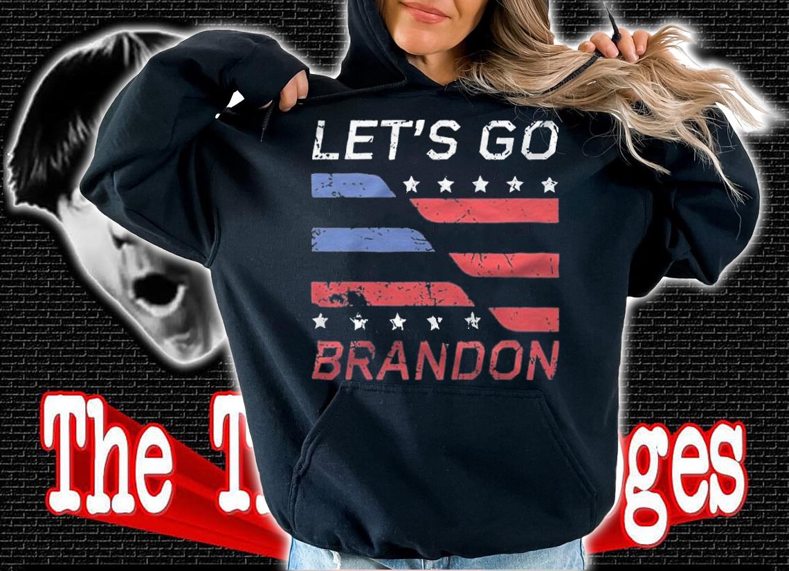 New Design lets Go Brandon, Let Go Brandon, Fjb, Brandon Biden, Republican, Brandon FlagT-Shirt
