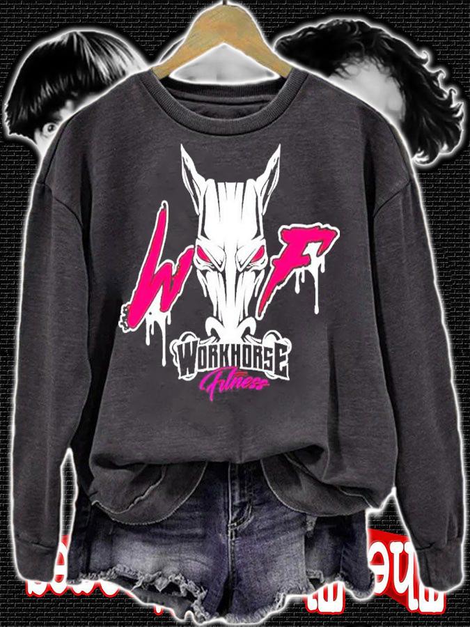 Sir Kofi Krampus Wf Workhorse Fitness Shirt sweatshirt