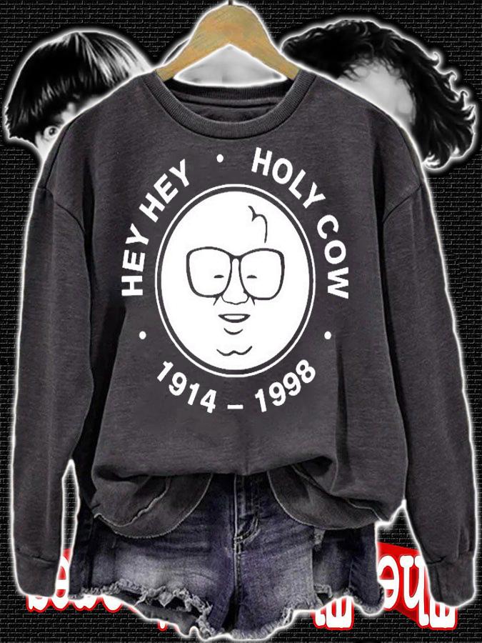 Crawlys Cubs Kingdom Hey Hey Holy Cow 1914 1998 T-Shirt sweatshirt
