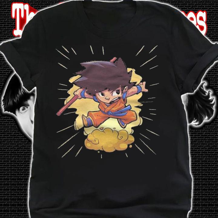 Dragon Ball Kid Goku cute chibi 2022 T-shirt